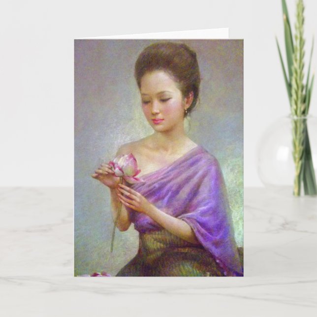 Carte de voeux thaïlandaise (Devant)
