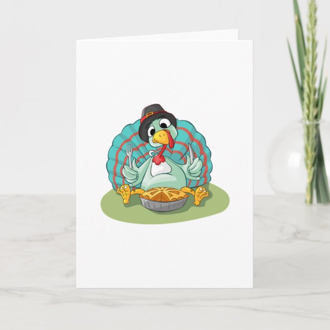 Carte de voeux Thanksgiving, à vendre ! (Devant)