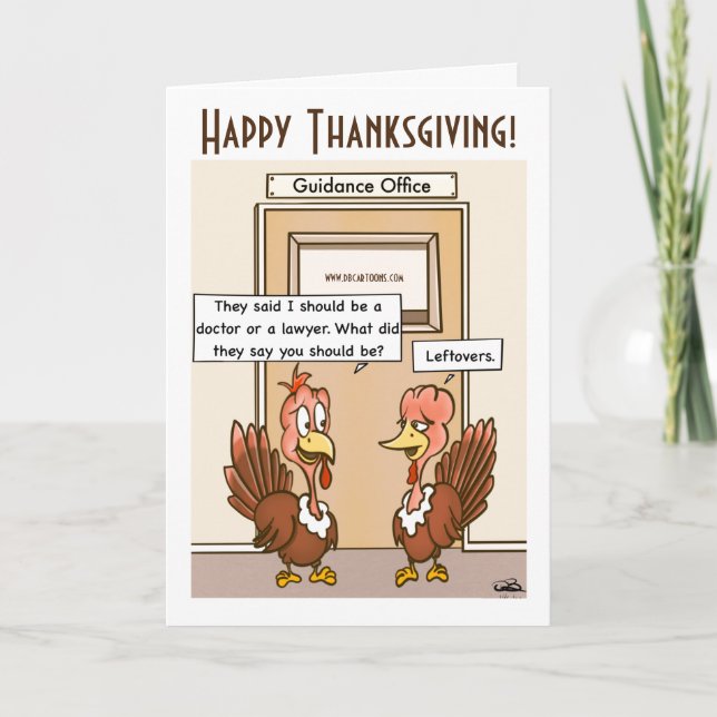 Carte de voeux Thanksgiving Leftovers (Devant)