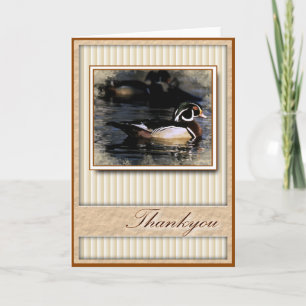 Carte de voeux Thankyou Duck