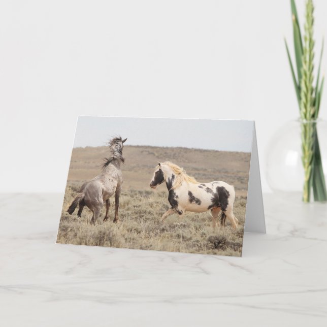 Carte de voeux Thor et Booker Rose (Devant)