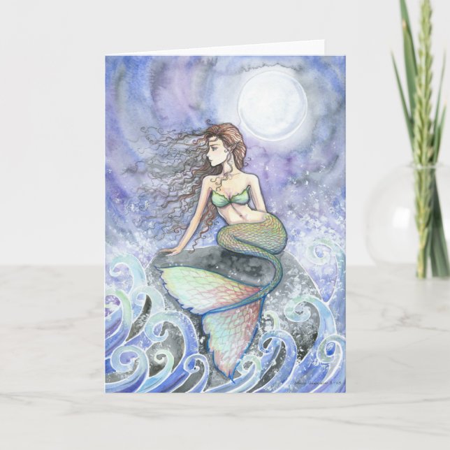 Carte de voeux Tide Mermaid (Devant)