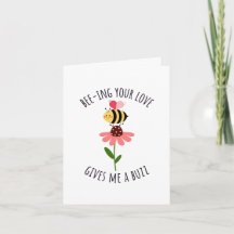 Carte de vœux « Ton amour m'enivre »