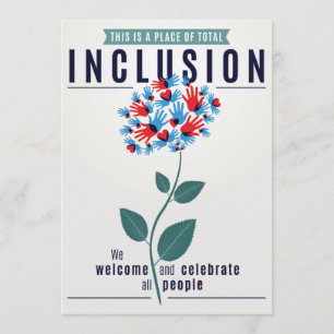 Carte de voeux totale d'inclusion
