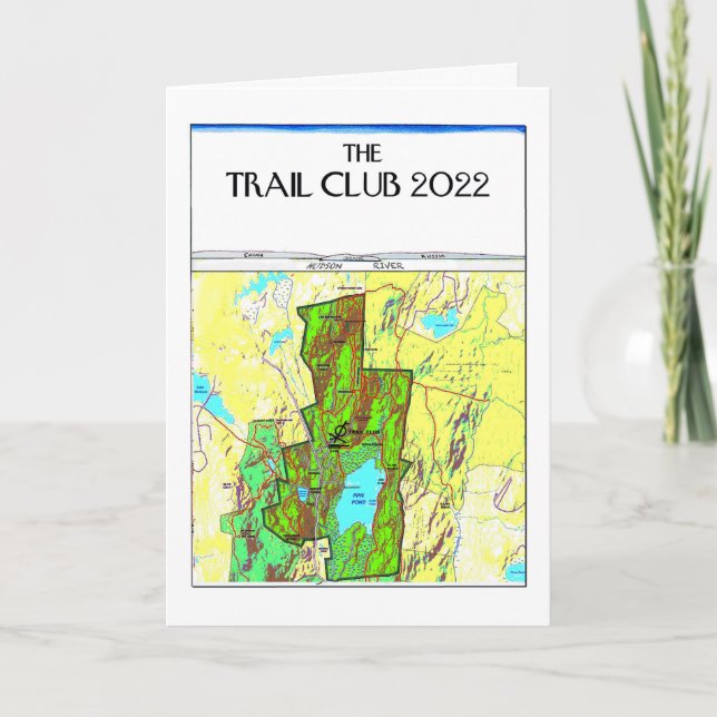 Carte de voeux Trail Club (Devant)