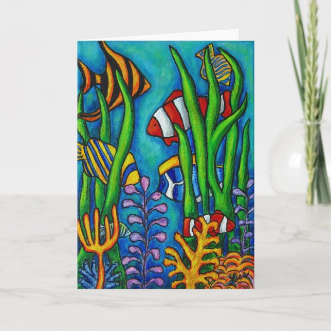 Carte de voeux Tropica Gems (Devant)