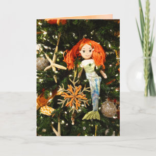 Carte de vœux Tropical Mermaid Under the Sea
