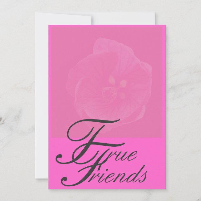 Carte de voeux True Friends (Devant)