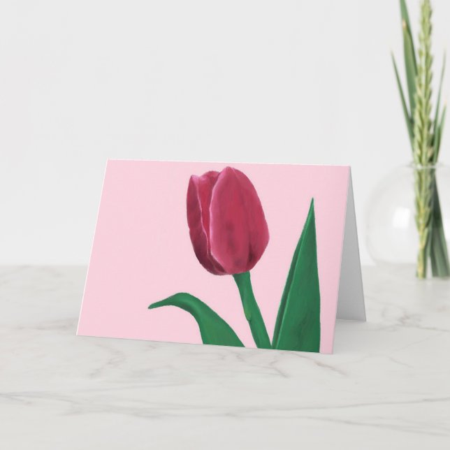 Carte de voeux Tulip (Devant)