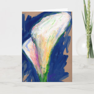 Carte de voeux "Tuxedo Cuff" Lily Painage Fleur