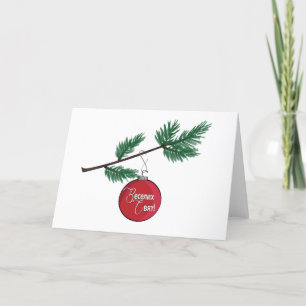 Carte de voeux ukrainienne - Noël