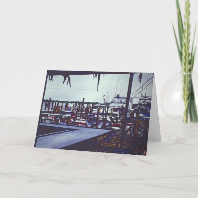 Carte de voeux Valentine's View, Harbour Island (Devant)