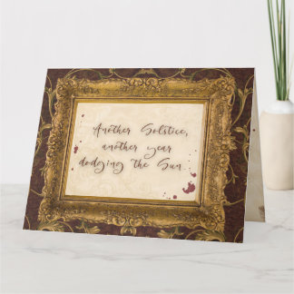 Carte de voeux Vampiric Solstice