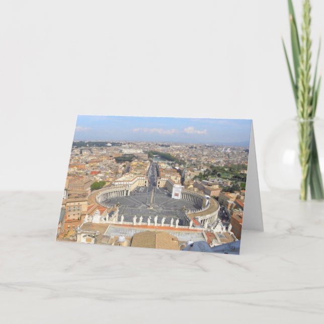 Carte de voeux Vatican (Devant)