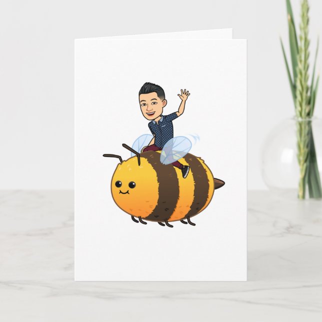 Carte de voeux verticale - 5x7 (Devant)