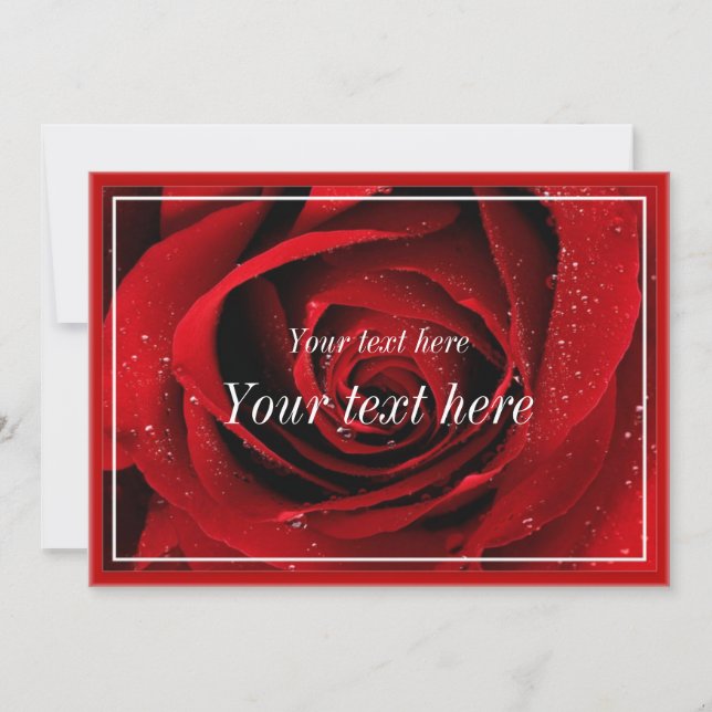 Carte de voeux vierge (Devant)