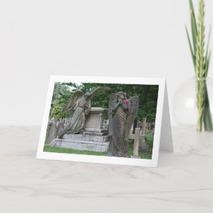 Carte de voeux vierge : Angles À Fleur