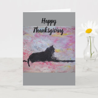 Carte de vœux vierge de Thanksgiving joyeux