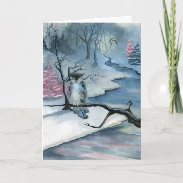Carte de voeux vierge de Winterwood (Devant)