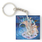 Carte de voeux vierge" d'imaginaire magique de