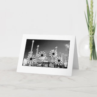 Carte de vœux vierge 'Entrée de Luna Park'
