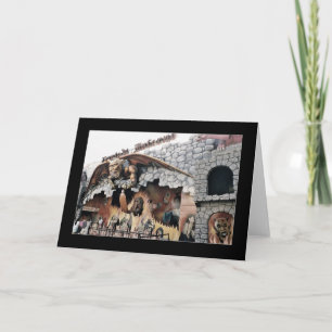 Carte de voeux vierge Inferno Spookhouse de Dante