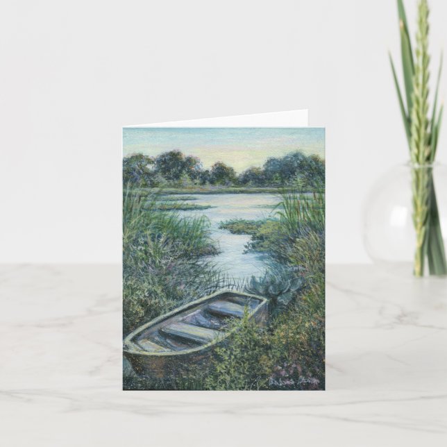 Carte de voeux vierge "Seclued Pond" (Devant)
