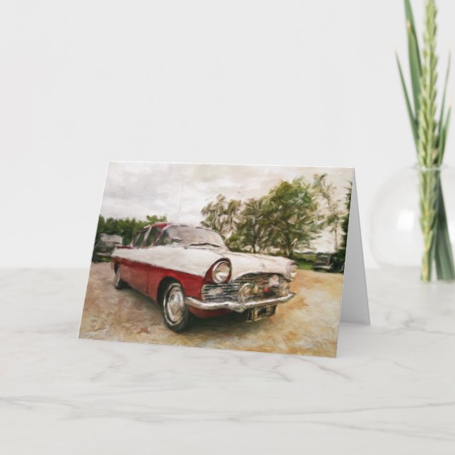 Carte de voeux vierge Vauxhall Cresta (Devant)