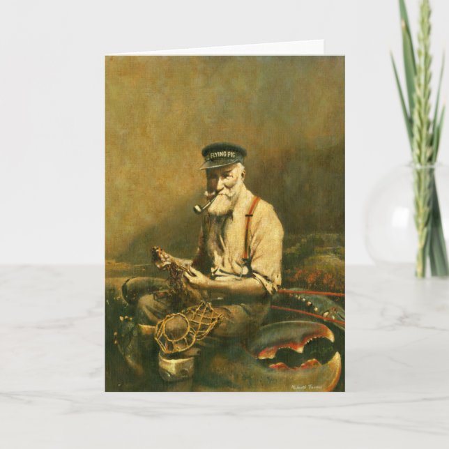 Carte de voeux Vintage de Fisherman's Tale (Devant)