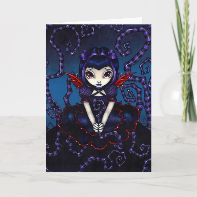 Carte de voeux "Violet Parfois" (Devant)