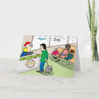 Carte de voeux Voyage vacances