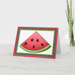 Carte de voeux Watermelon