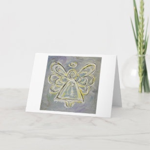 Carte de voeux White Angel