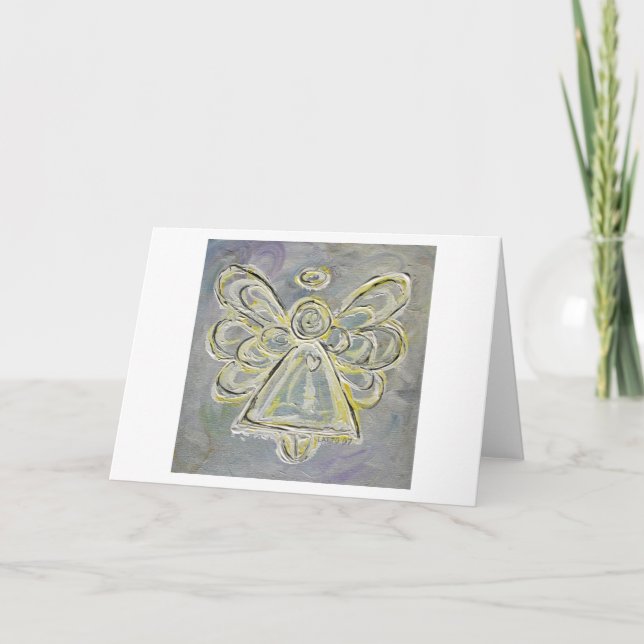 Carte de voeux White Angel (Devant)