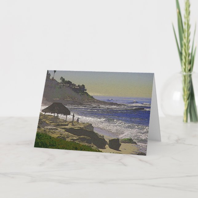 Carte de voeux Windansea (Devant)