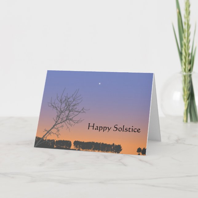 Carte de voeux Winter Solstice (Devant)