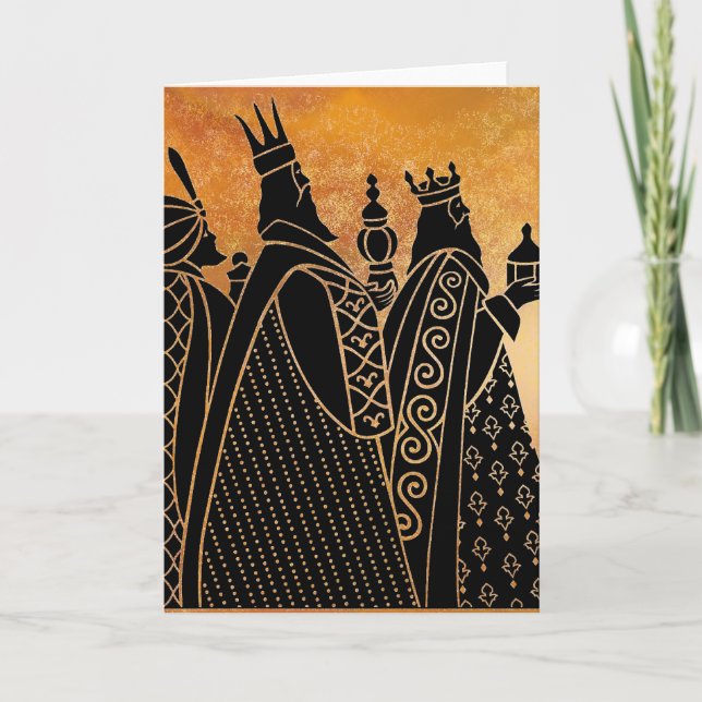 Carte de voeux Wisemen (Devant)