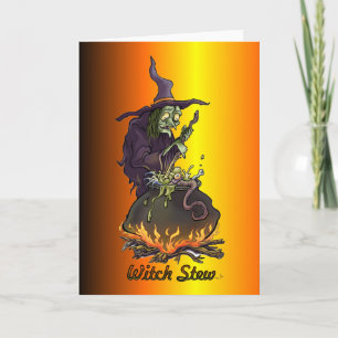 Carte de voeux Witch Stew