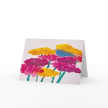 Carte de voeux Zinnia Fun 2