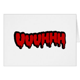 Carte de voeux Zombie Groan