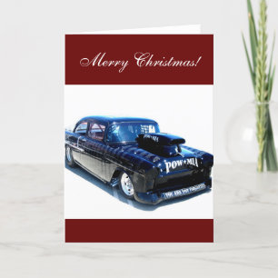 Carte de voiture classique faite sur commande de