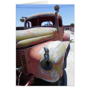 Carte de Voiture Vintage cool!