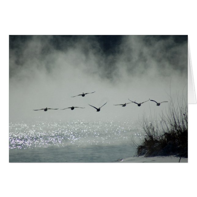 Carte de vol Foggy Morning (Devant horizontal)