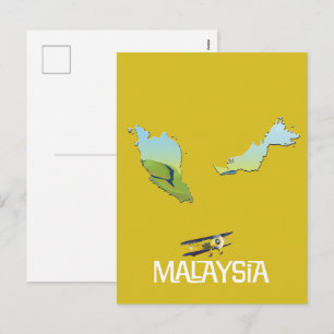 Carte de voyage de Malaisie