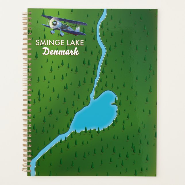 Carte de voyage de Sminge Lake Danemark (Devant)