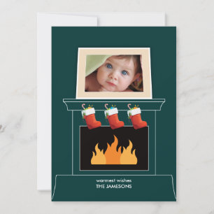 Carte de voyage photo Mantelpiece