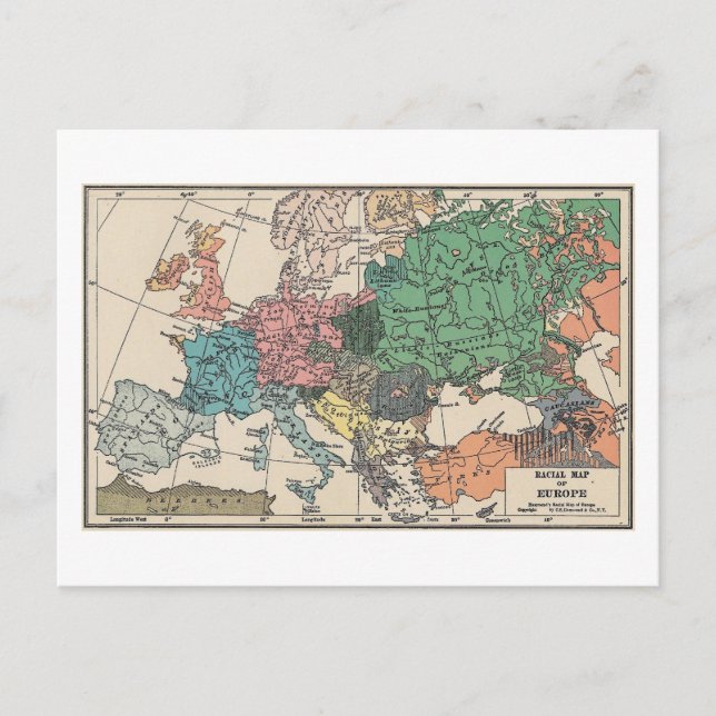 Carte de voyage vintage (Devant)