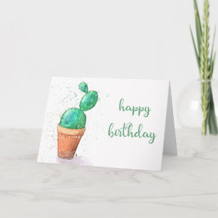 Carte de Watercolor