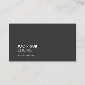 Carte de WebDev