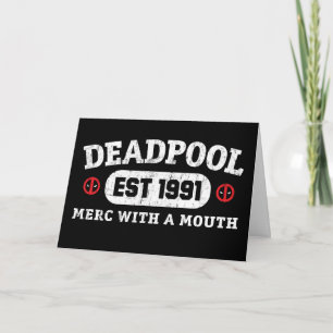 Carte Deadpool   Fondé en 1991